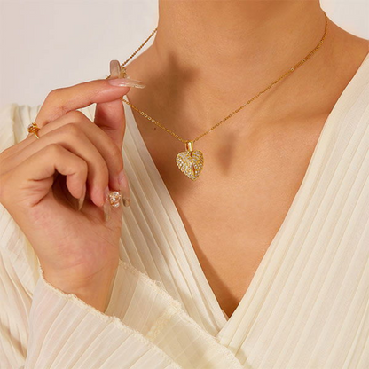 Collar Corazón Alado 🪽