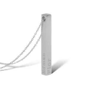 Collar personalizado en barra 3D