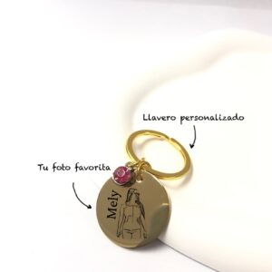 Llavero Redondo Personalizado